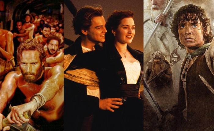 Từ Chúa Nhẫn đến Titanic, đây là những bom tấn từng thắng đậm nhất trong lịch sử Oscars