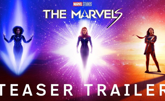 Captain Marvel và Ms. Marvel liên tục bị hoán đổi vị trí một cách dị thường trong trailer đầu tiên của The Marvels