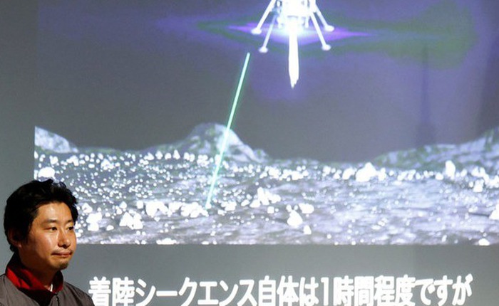 Tàu vũ trụ của Nhật Bản đã chạm gần tới bề mặt Mặt Trăng nhưng lại hạ cánh thiếu tinh tế