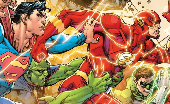 Superman và những siêu anh hùng có tốc độ không hề thua kém Flash trong vũ trụ DC