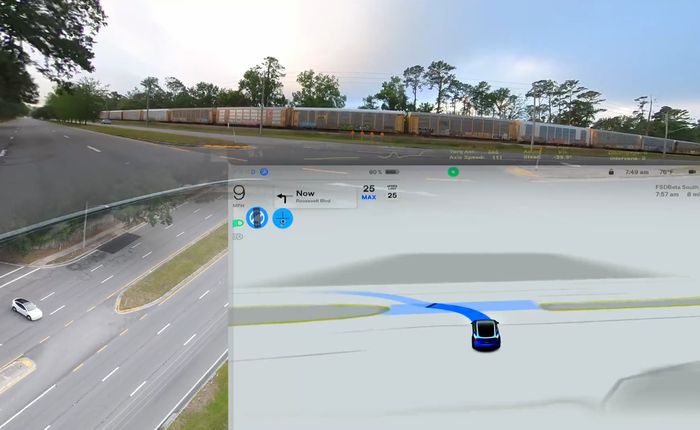 Nhìn cách xe Tesla tự động sang đường cao tốc, bạn có thể an tâm về tương lai của xe tự lái