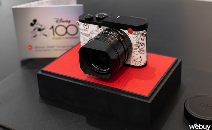 Đi tìm những chi tiết đặc biệt trên máy ảnh Leica Q2 phiên bản đặc biệt Disney '100 Năm Kỳ Diệu'