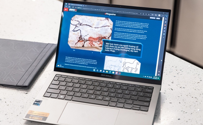 Cận cảnh ASUS Zenbook S 13 OLED 2023: Laptop Windows mỏng nhẹ hơn cả Macbook Air, giá từ 40 triệu