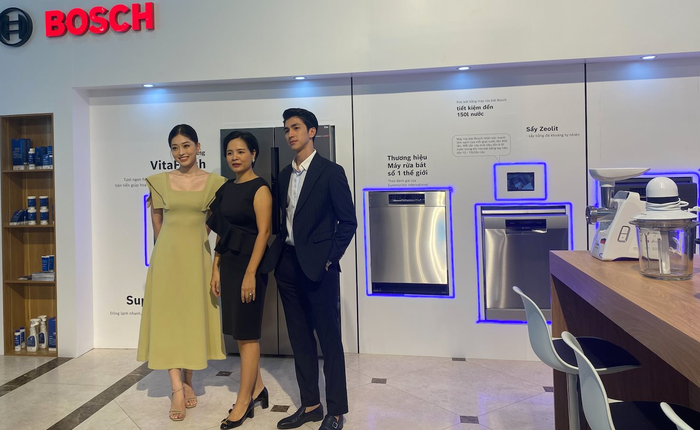 Sếp Bosch - tập đoàn gia dụng 137 năm tuổi: Chỉ 1% hộ gia đình Việt đang có máy rửa bát, nhưng 10 năm tới tỷ lệ này sẽ là 10-20%