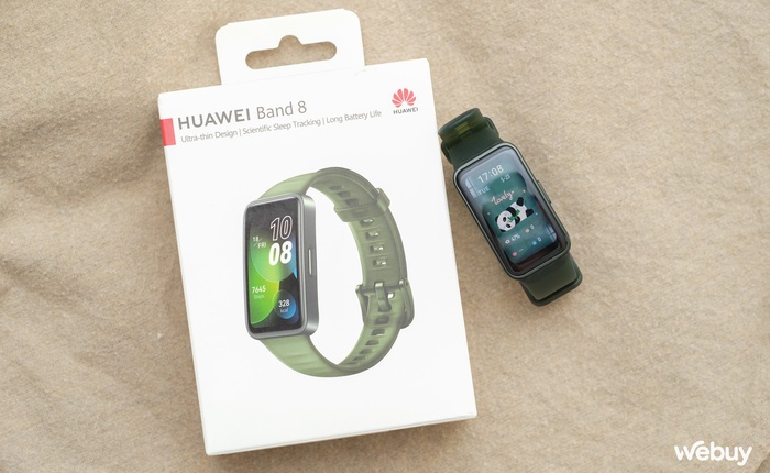 Huawei Band 8 có bản nâng cấp, và đây là những gì bạn sẽ nhận được với giá chỉ 990.000 đồng