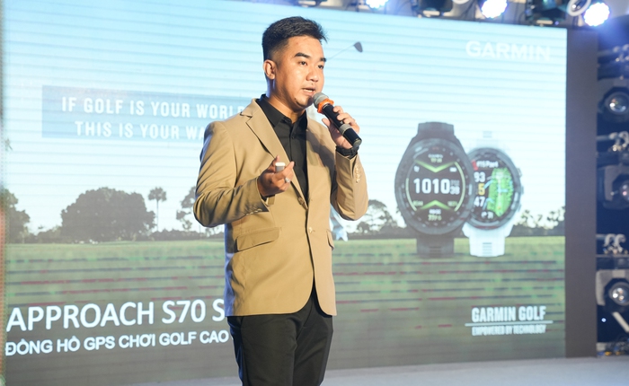 Garmin công bố smartwatch cao cấp Approach S70 hướng tới người chơi golf