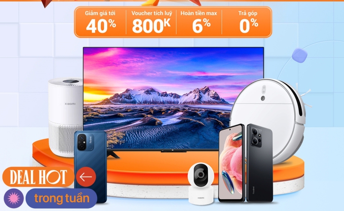 Fan Xiaomi xem ngay loạt điện thoại, đồ gia dụng sắp giảm đến 40% đợt sale ngày đôi 6/6 này
