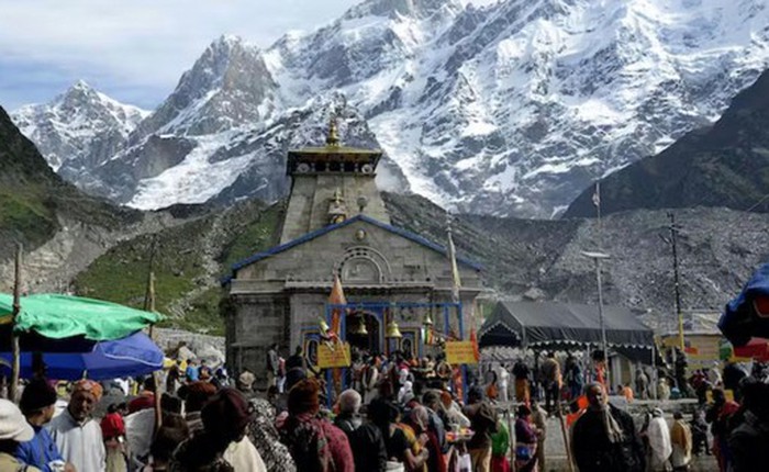 Ngôi đền Kedarnath (Ấn Độ) bị ảnh hưởng nghiêm trọng trước biến đổi khí hậu