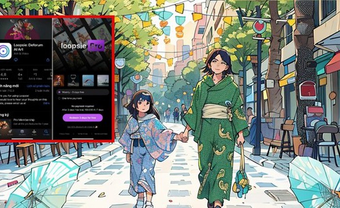 Rủi ro tiềm ẩn khi "đu trend" tạo hình anime đang gây sốt trên mạng bằng Loopsie