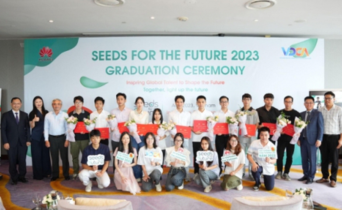 Huawei Việt Nam tổ chức thành công chương trình Hạt giống cho Tương lai 2023, vinh danh 4 bạn trẻ Việt xuất sắc sẽ tham dự cuộc thi quốc tế