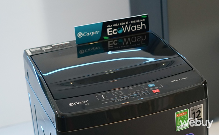Casper ra mắt loạt máy giặt và tủ lạnh với nhiều tính năng cao cấp ở tầm giá dễ tiếp cận
