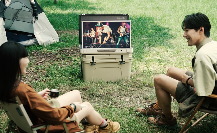 LG ra mắt thiết bị giải trí di động StanbyME Go với hình dáng như chiếc vali