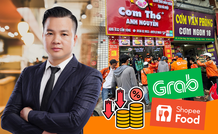 Không còn "bữa trưa miễn phí", lợi nhuận nhà hàng trên Grab, Shopee Food hiện chỉ "mỏng như lá lúa": Phí chồng phí, nhà bán chỉ biết than mà không dám rời bỏ