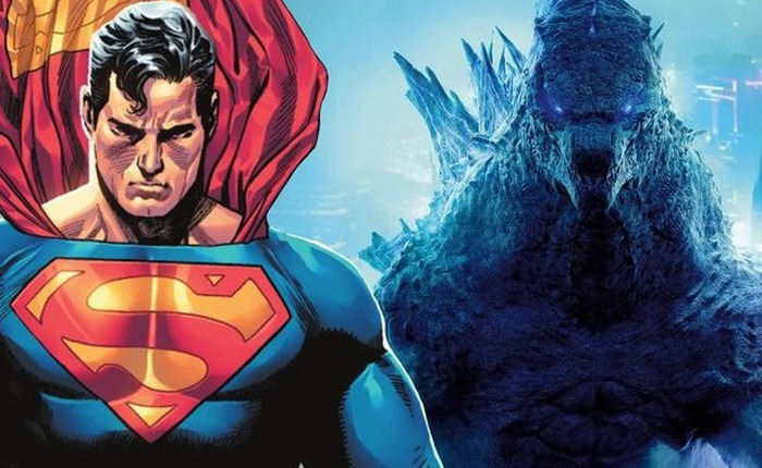 Godzilla khiến Superman “đăng xuất” chỉ sau một đòn duy nhất