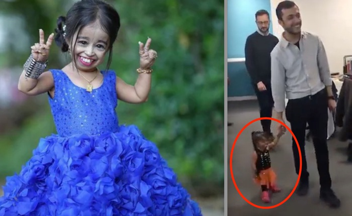 Jyoti Amge: Người phụ nữ thấp nhất thế giới, chỉ cao 62,6 cm!