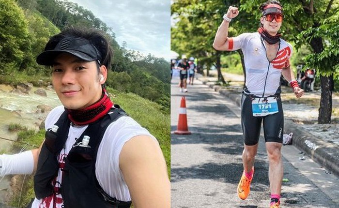 Diễn viên chạy khỏe nhất Việt Nam: Là nam thần hàng đầu, bơi 3,8km, đạp xe 180km, chạy 42km không nghỉ