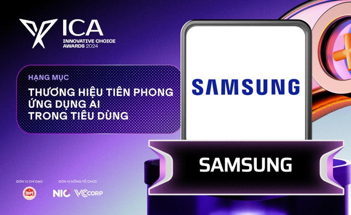 Vượt qua loạt đối thủ đáng gờm, Samsung vươn lên trở thành thương hiệu dẫn đầu về ứng dụng AI trong tiêu dùng tại Better Choice Awards 2024