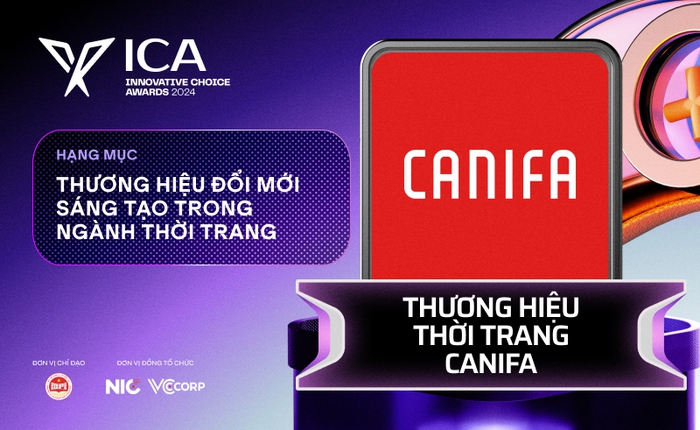 Hãng thời trang 'quốc dân' Canifa về nhất hạng mục Thương hiệu Đổi mới sáng tạo trong ngành Thời trang