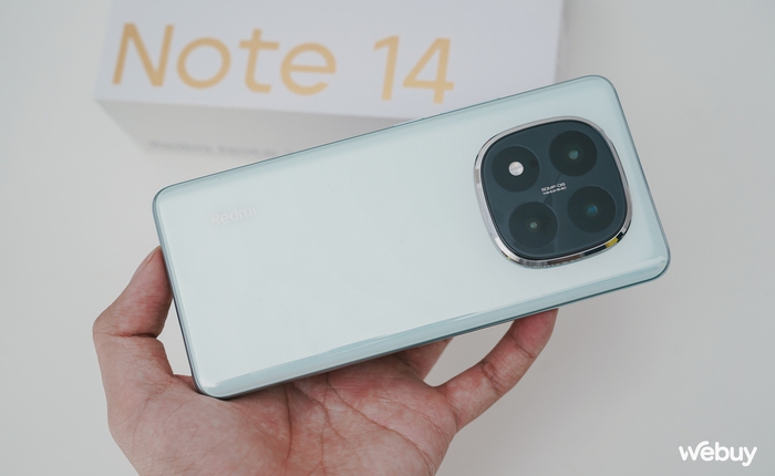 Trên tay Redmi Note 14 Pro+: Điện thoại Xiaomi giá hơn 7 triệu có thiết kế đẹp, camera 50MP, chip Snapdragon 7s Gen 3, pin khủng 6.200mAh