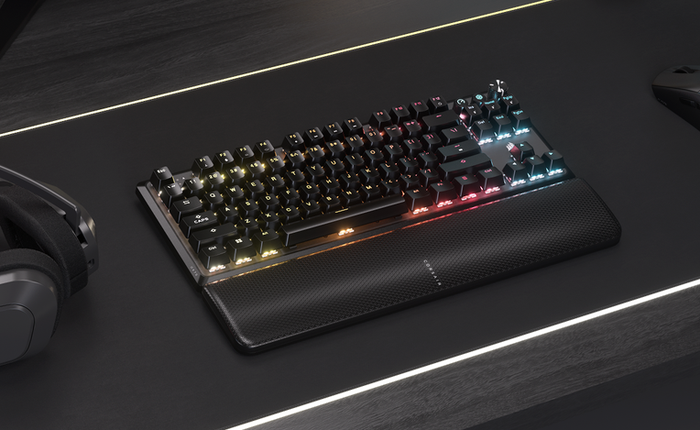 Corsair công bố dòng bàn phím K70 Core TKL Series: Switch MLX mới, thời lượng pin không dây tới 2400 giờ