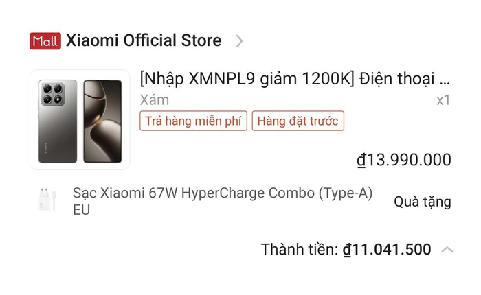 Săn sale Xiaomi 14T series: Ngày 10/10 siêu giảm giá chỉ còn từ 11 triệu đồng, tặng kèm cả sạc nhanh 67W