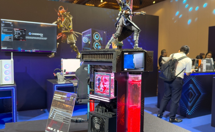 Cận cảnh dàn PC “Assassin's Creed Shadows” tại sự kiện ra mắt Intel Core Ultra thế hệ 2