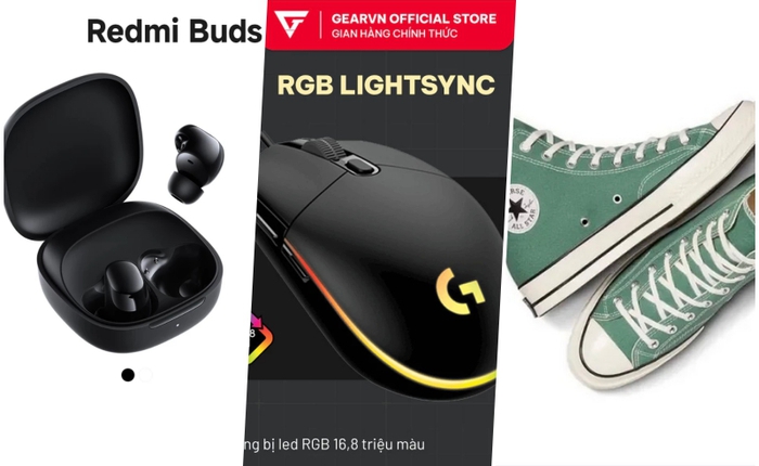 Săn deal Cyber Monday: Đồ công nghệ Redmi, LG, Baseus giảm đến nửa giá, giày Converse "xịn" chỉ 450.000đ