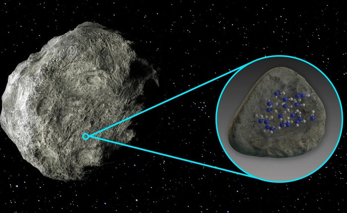 Phân tử nước lần đầu tiên được tìm thấy trên tiểu hành tinh!