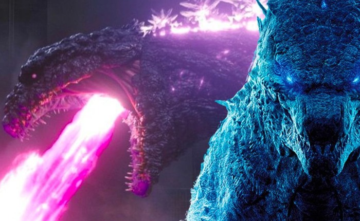 Tím mộng mơ, hồng phấn và những phiên bản hơi thở nguyên tử độc lạ của Godzilla từng xuất hiện trên màn bạc