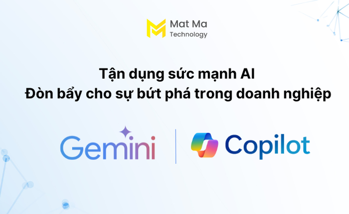 Công ty Mật Mã cùng doanh nghiệp bước vào kỷ nguyên AI mới với Copilot và Gemini