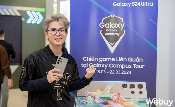 Bùng nổ Galaxy Campus Tour 2024: Sinh viên khám phá sức mạnh Galaxy AI trong học tập cũng như giải trí