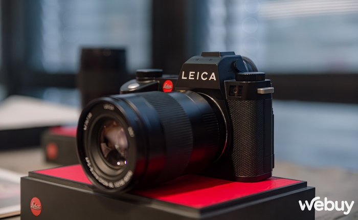 Trên tay máy ảnh cao cấp Leica SL3: Cảm biến 60MP mới và giá bán 206 triệu Đồng
