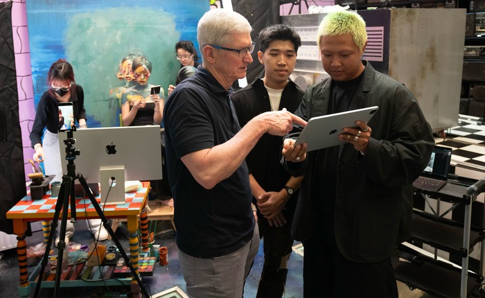 Chưa từng có, CEO của Apple ghé thăm Antiantiart: Bước tiến đáng chú ý cho cộng đồng sáng tạo
