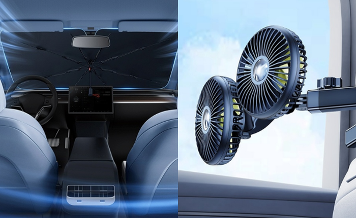 3 món đồ tránh nóng cần sắm cho ô tô, giúp xe giảm nhiệt nhanh khi trời nắng gắt