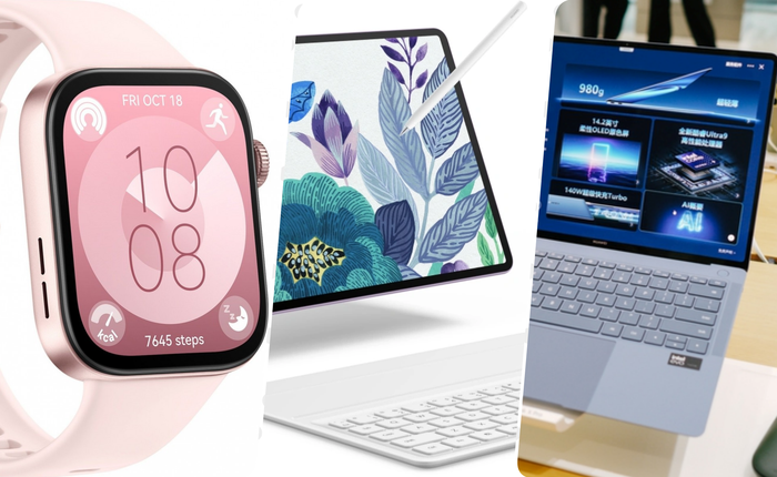 Huawei công bố loạt sản phẩm mới: Đồng hồ Watch Fit 3, Matebook X Pro, MatePad 11.5 S và FreeBuds 6i