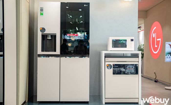 LG công bố loạt giải pháp mới dành cho nhà bếp, có máy rửa bát dùng hơi nước giá gần 30 triệu đồng