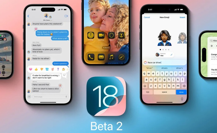 iOS 18 Beta 2 ra mắt: Đây là tất cả những tính năng mới