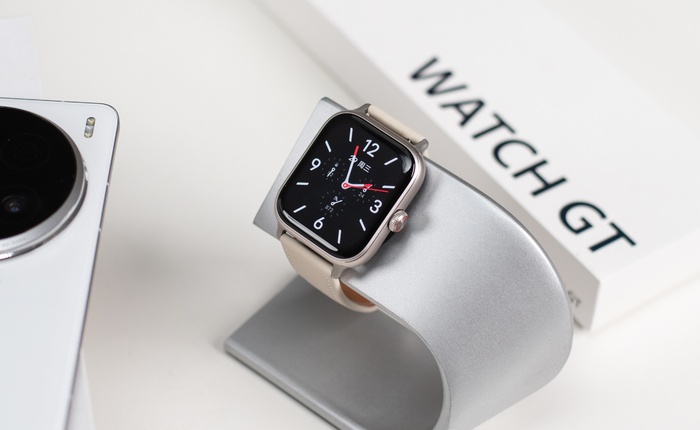 Lại xuất hiện đồng hồ giống Apple Watch: Hỗ trợ eSIM, pin 21 ngày, tích hợp AI, giá chỉ 2,8 triệu đồng