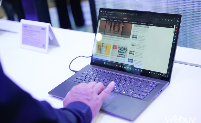 Acer ra mắt laptop AI với chip Snapdragon X series, RAM 32GB