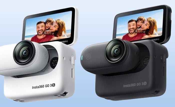 Insta360 ra mắt GO 3S: Máy quay 4K nhỏ nhất Thế giới với trọng lượng chỉ 39g