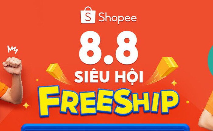 Khủng khiếp: Người dùng Việt mua hơn 1 tỷ tấn hàng hoá qua Shopee trong dịp sale 8/8