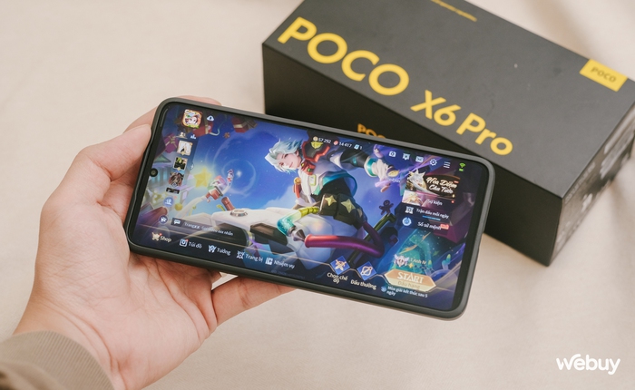 Đánh giá hiệu năng POCO X6 Pro 5G: Bất ngờ với chip Dimensity 8300 Ultra, chiến game quá mượt