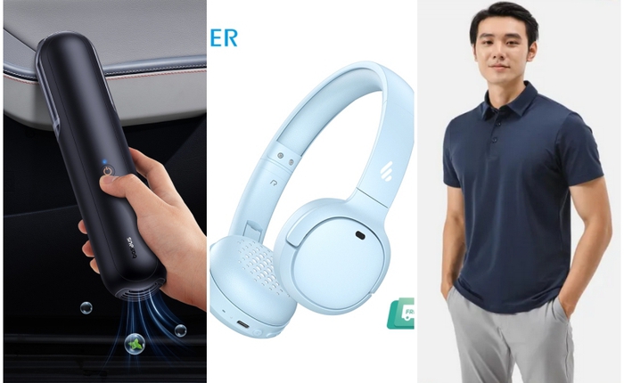 8+ deal ngày đôi 8/8: Tai nghe chống ồn 192k, máy hút bụi Baseus từ 482k, quần dài Coolmate 279k...