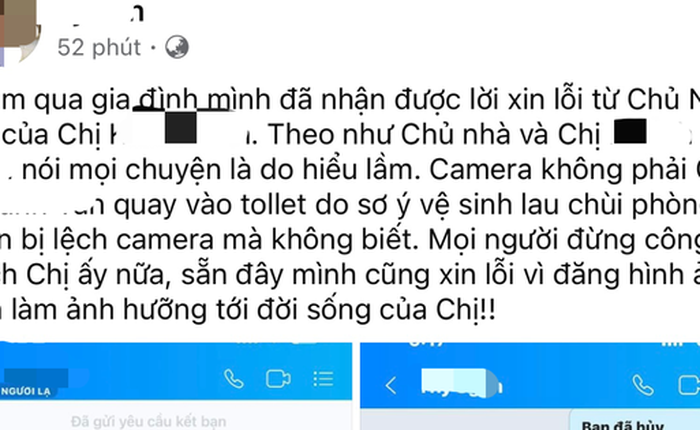 Người trong cuộc nói lý do lắp camera bên trong căn hộ cho thuê ở Vũng Tàu