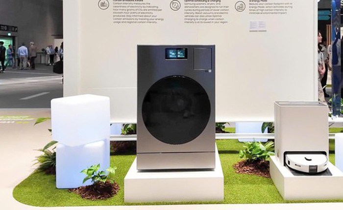 Vừa ra mắt tại IFA 2024, máy giặt kiêm sấy Bespoke AI Heatpump đã được Samsung mở bán tại Việt Nam