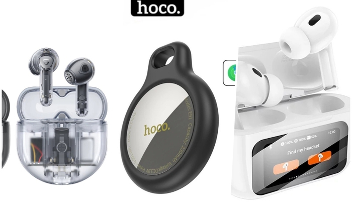 Sale giữa tháng: Tai nghe có màn hình cảm ứng Hoco 319.000đ, Smarttag chuẩn Apple 169.000đ, loa Capybara 241.000đ...