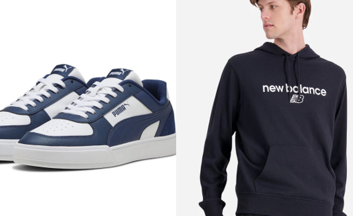 Vans, Puma, Adidas, New Balance và hàng loạt thương hiệu tung deal đón Tết: Giày, áo, phụ kiện giảm tới 78%