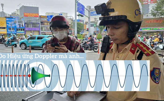 Bạn có thể dùng hiệu ứng Doppler để chứng minh với CSGT mình không vượt đèn đỏ hay không?