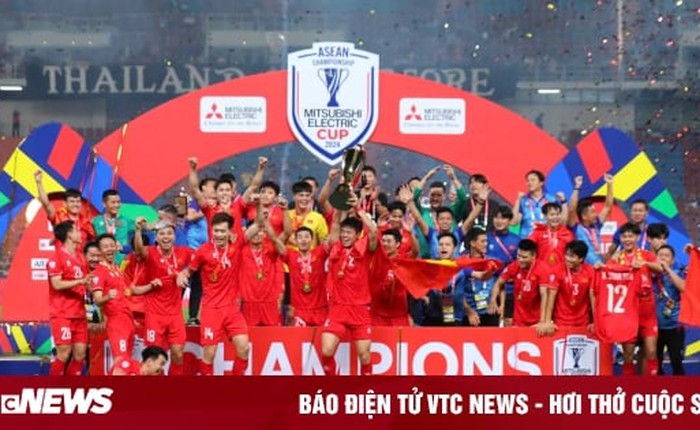 Hơn 13,2 triệu lượt tương tác trên mạng xã hội nói về Việt Nam vô địch AFF Cup