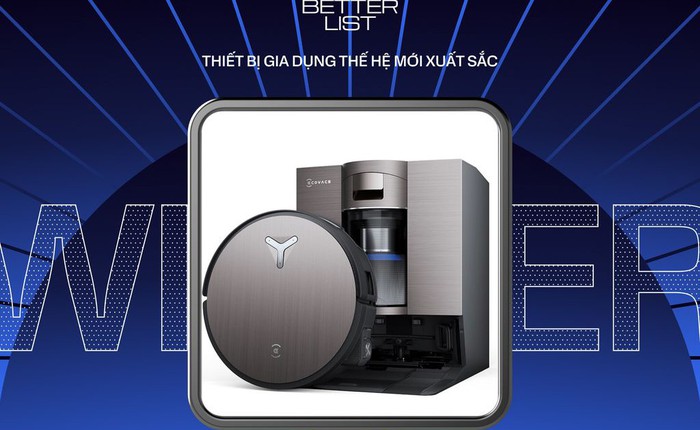 Ecovacs DEEBOT X11 OMNICYLONE được vinh danh tại Better Choice Awards 2025 nhờ khả năng làm sạch toàn diện và thiết kế thông minh